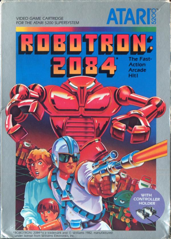 Robotron 2084 (1983) (Atari) Box Scan - Front